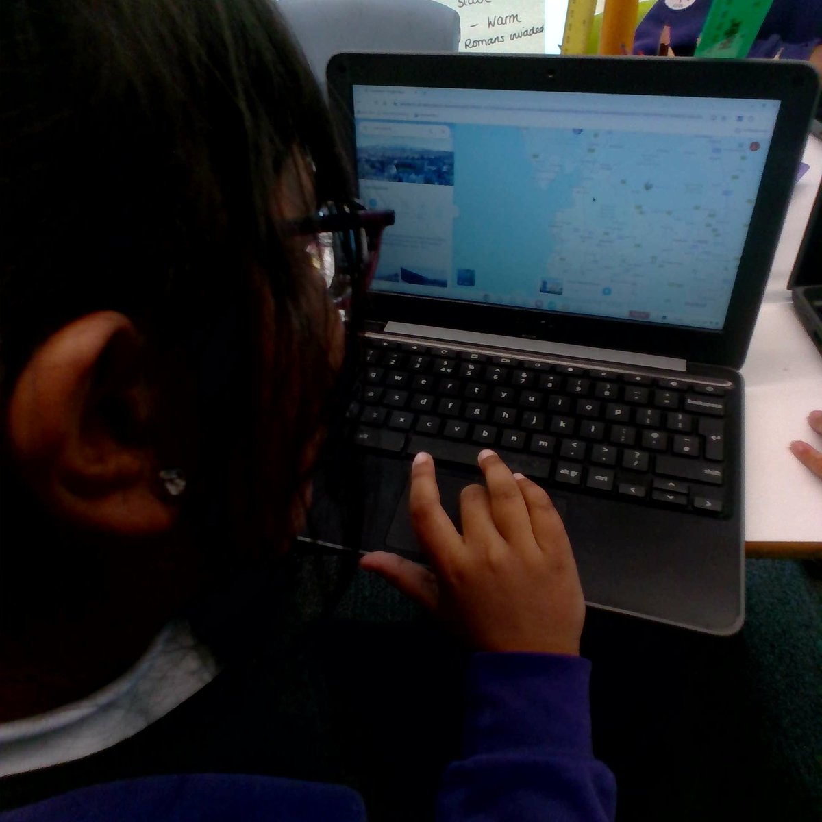 StSilas_Primary's tweet image. In Elder class we have been using google maps and digimaps to find the amenities in and around Blackburn town centre #geography #ourlocalarea @digimapsforschools