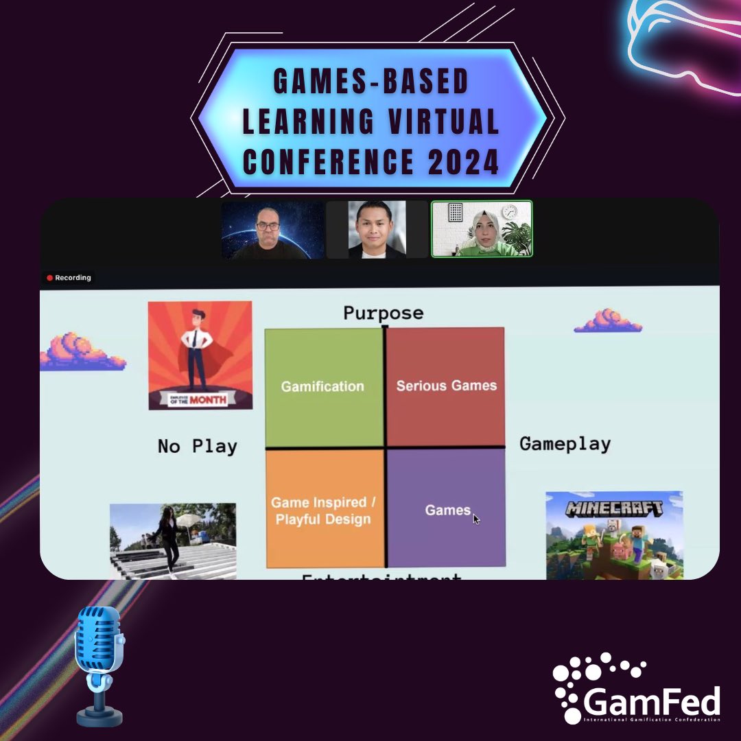 GamfedTurkiye's tweet photo. Games-Based Learning Virtual Conference 2024’de Ercan Altuğ Yılmaz ve Afra Çalık hocalarımız Ercan Altuğ Yılmaz hocamızın geliştirdiği TOY Oyunlaştırma Modelini tanıttı. 🚀✨

#gblconference #gamificationworks #toygamificationdecardsmodel #seriousgamesِ #edtech #oyunlaştırma https://t.co/6T5VVcf1Cy