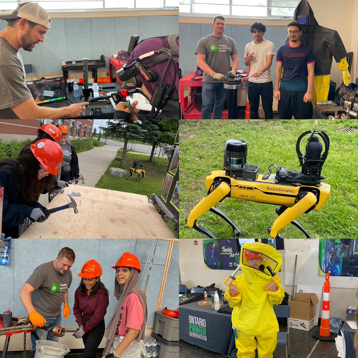 Students ⁦<a href="/StFXOCSB/">St. Francis Xavier High School</a>⁩ are learning about all the skilled trades available with ⁦<a href="/opg/">Ontario Power Gen</a>⁩ #ocsbDL #ocsbEL ⁦<a href="/MrsBaileyOCSB/">MrsBaileyOCSB</a>⁩ Thank you for organizing this event!! ⁦<a href="/OCSBSuccess/">Student Success 7-12</a>⁩