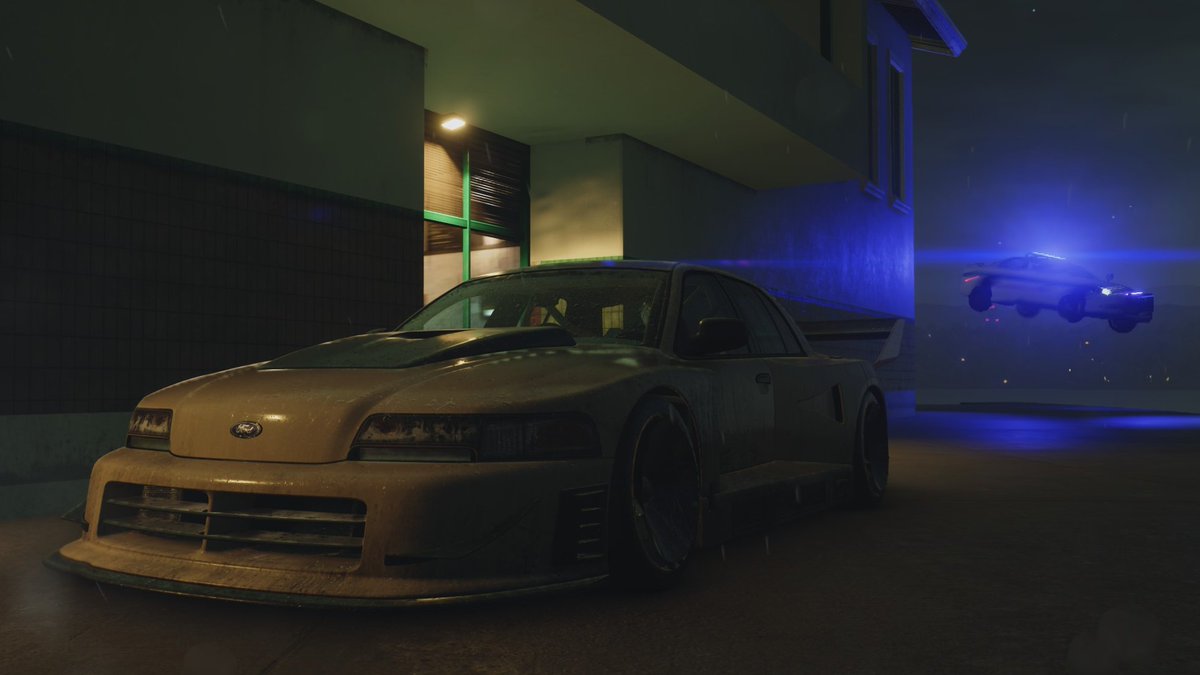 CrimsonSkye01's tweet photo. Late Model Ford NASCAR shenanigans
Hiding from the cops after a linkup..
Also, few cars that has the space themed wheels and number plate. 
#NFSPhoto #VirtualPhotography #ford #Crown #Americarna https://t.co/EFlDgIJUEb
