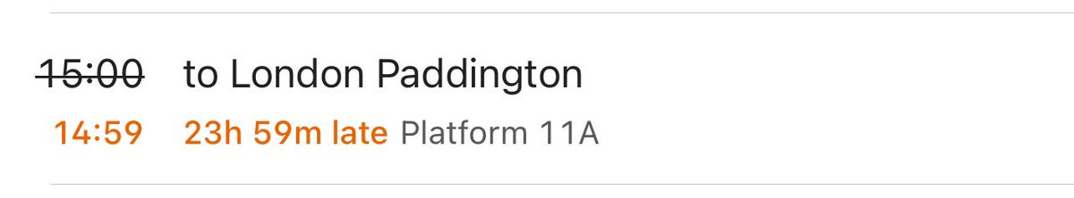 conorp42's tweet photo. Intrigued to know how much #delayrepay compensation I’ll be getting for this @GWRHelp service today… 😂 https://t.co/Fdc6fYhnzR