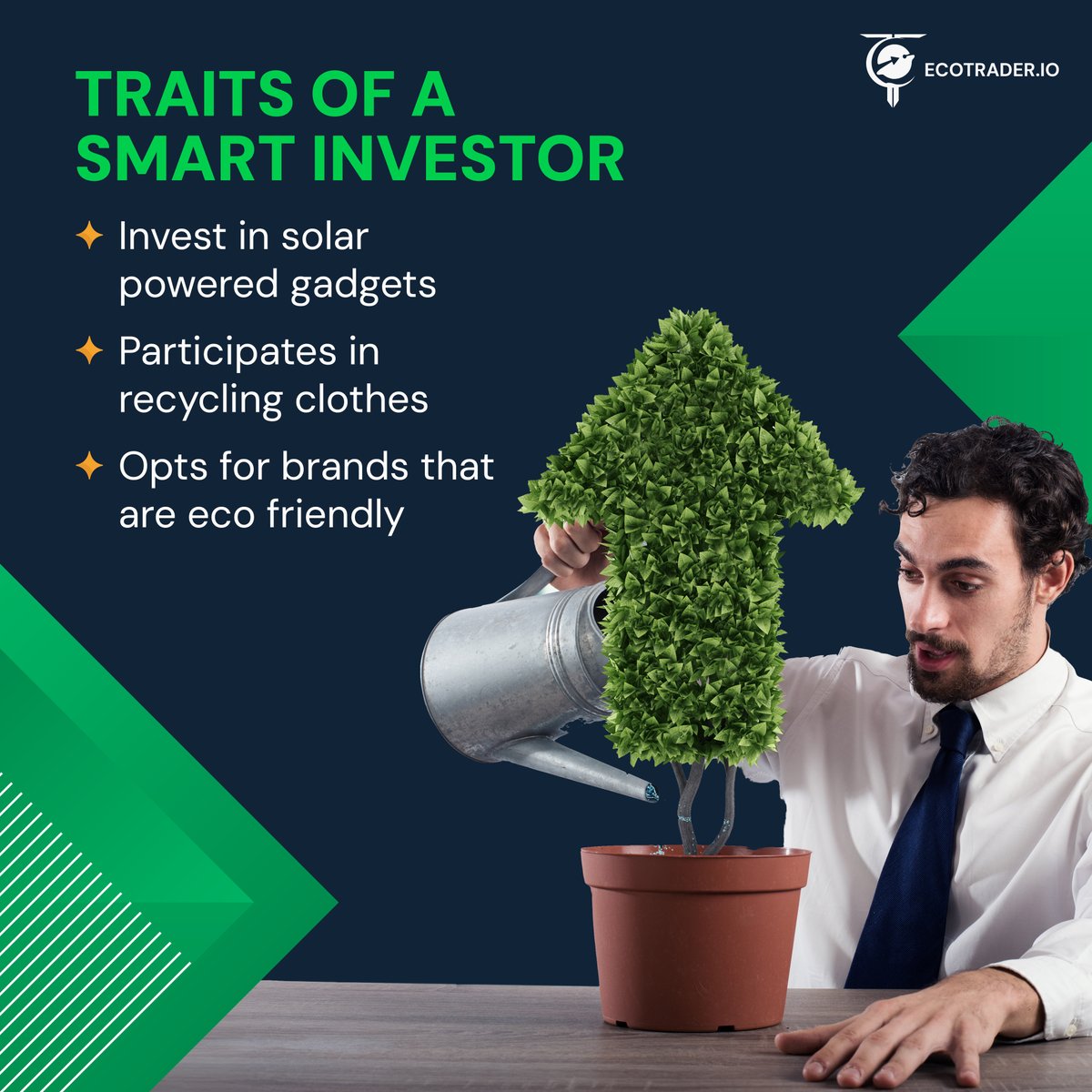 You save big when you choose to be an Eco Investor 💚 What are some other smart investing methods that help you save money and the environment? Comment below👇

#Wecandobetter #sustainable #rwa #Ecotrader