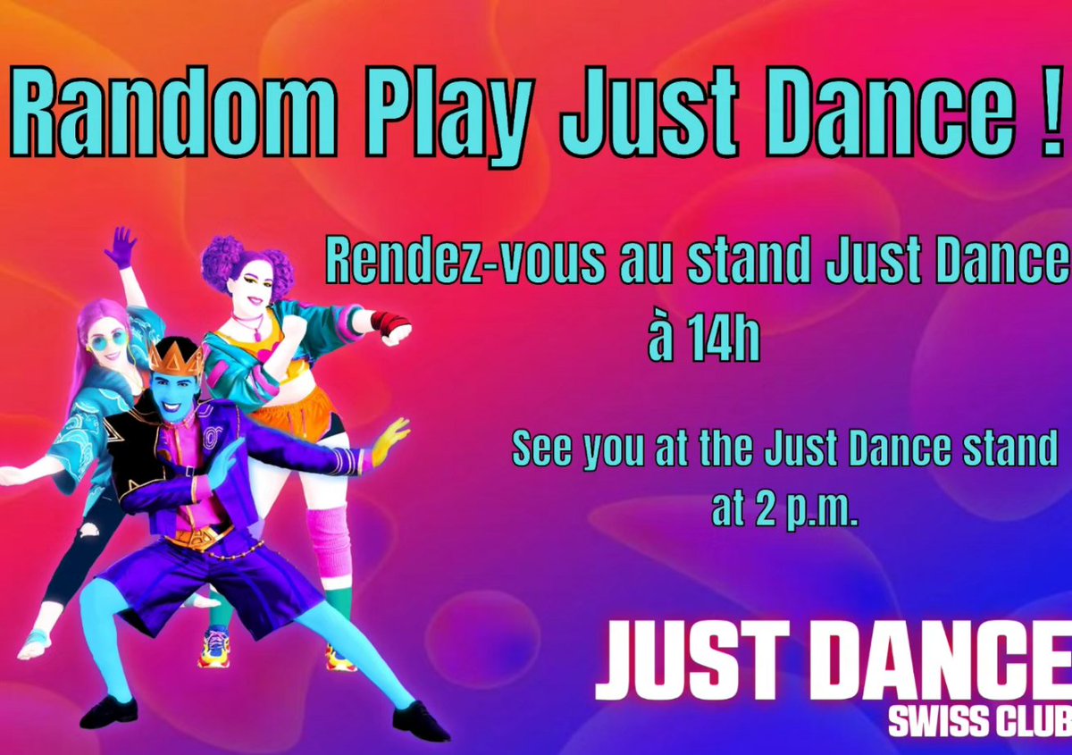 jdscofficial's tweet photo. 📅 les 29 et 30 juin 2024

🕤  9h - 19h

📍Patinoires du Littoral,2000, NeuchâtelSuisse

🎟 https://t.co/AfhNcmUaLN

https://t.co/g1hC6Ck9k0

#justdance #justdance2024 #japaneuch https://t.co/WLIszajpWD