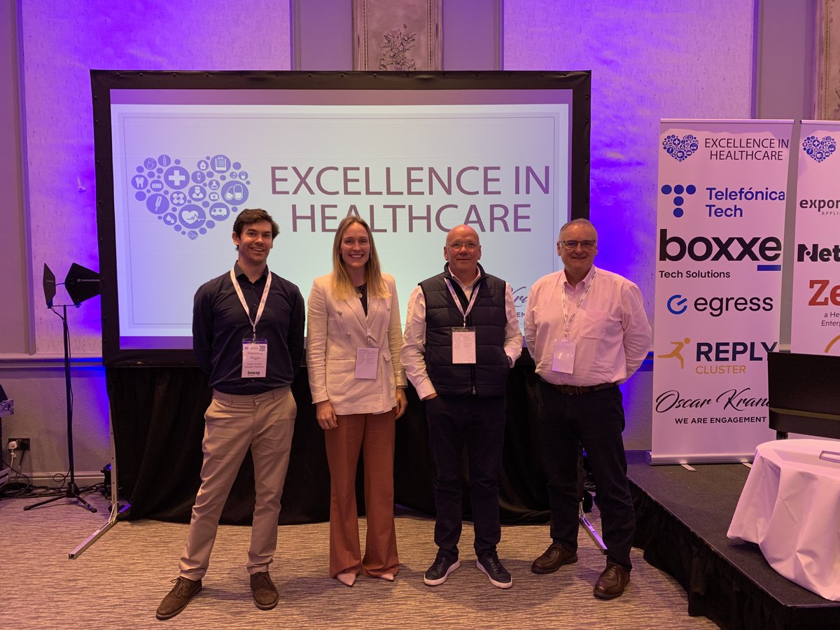 boxxe_UK's tweet image. 📸 Last week at #ExcellenceInHealthcare with our partner @NetClean - connecting with UK healthcare professionals, gaining insights into the challenges they face, and exploring how the tech we provide alongside NetClean can support them.

#MakingTechHuman @OscarKrane