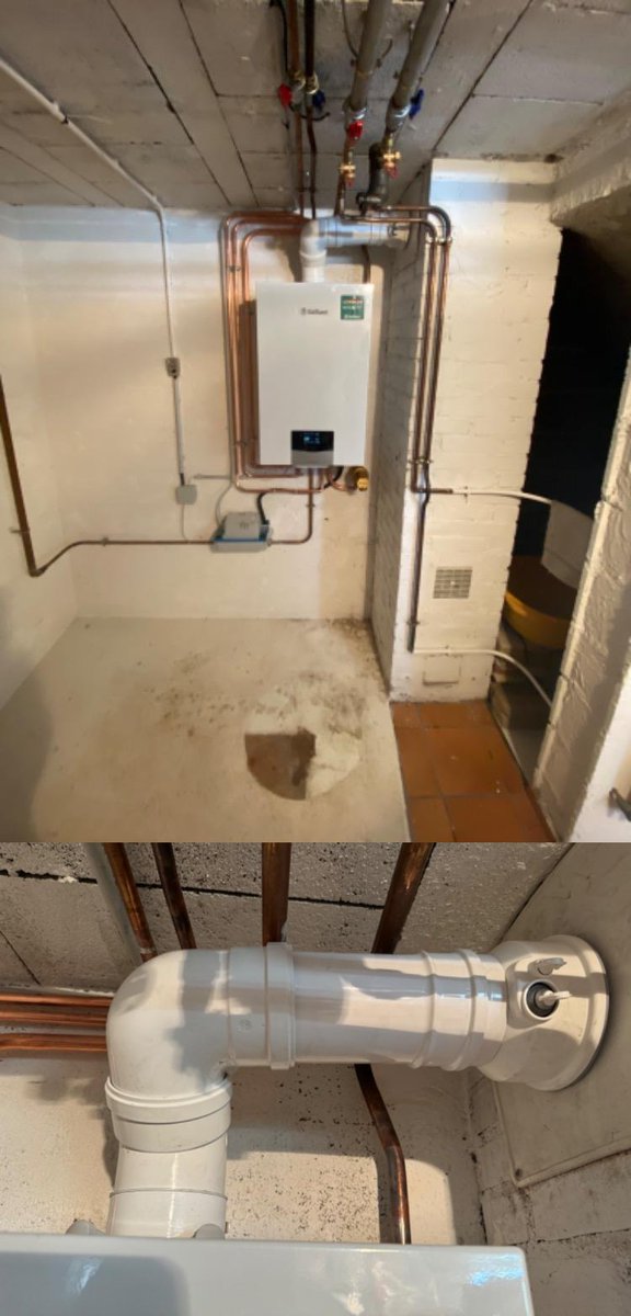 Remplacement d'une chaudière gaz condensation de marque Viessmann de 15 ans par une chaudière de Marque Vaillant type Ecotec plus dans la commune de Pont Sainte Marie près de la ville de Troyes