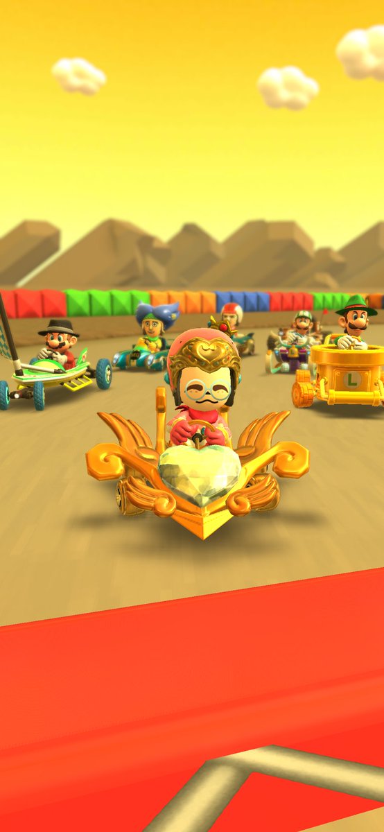 MoralesLemon's tweet photo. mario cart on phone is amazing https://t.co/sDkGN7rdzl
