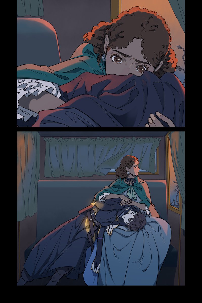 KAIxJU's tweet image. Vivi holds Sulvain to his word in today's Novae page~
(🔗 in bio)