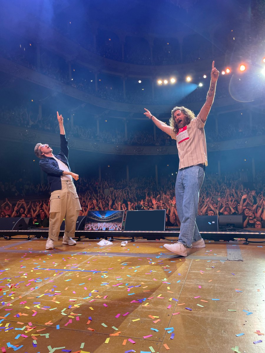 Mythical's tweet photo. PHILLY -- what a show to close out this leg of Good Mythical Tour! We're already looking forward to bringing it back to Texas in November (tix still available 😉) https://t.co/4T8iFf2LjI