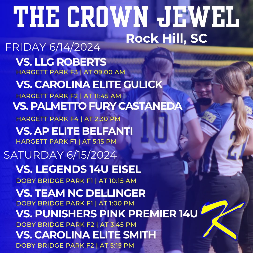 KnockoutsAdams's tweet photo. @KnockoutsAdams is headed to South Carolina starting Friday! Check out the games live on game changer! https://t.co/uoUrkMbHcV