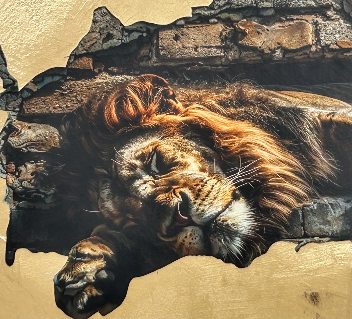 HunterStreetart's tweet photo. [#streetartlyon / 📸 JUIN 2024] #2 - Artwork « Le Lion de Lyon » by Gen_IArt_StreetArt, découvert dans le quartier des Pentes de la Croix-Rousse à #lyon !
👉 Quand le StreetArt et l’IA fusionnent ensemble !
#geniart #intelligenceartificielle #graffiti #streetart #urbanart https://t.co/Ojkb0vRQTt