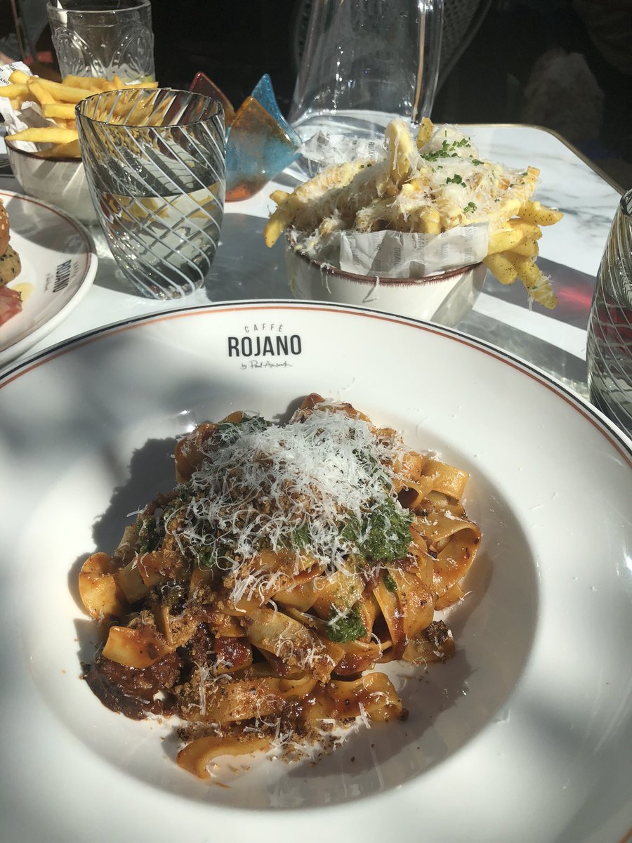 flower_nick's tweet photo. @PaulAinsw6rth fabulous early dinner at Caffe Rojano this evening; the Rojano fries were a particular highlight!! https://t.co/V2CoU0zoR7