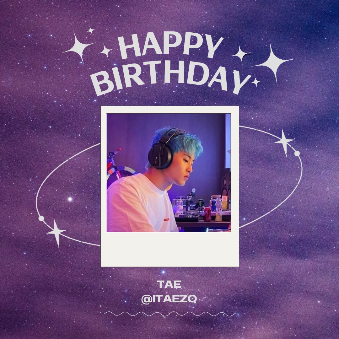 - 11.06 -
“ Happy Birthday to @ITAEZQ 🕯️ ”
I hope you have a day that is as special as you are.