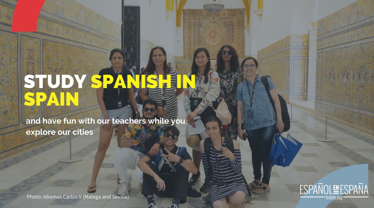 SpainInUSA's tweet photo. Still unsure how to study Spanish? We've got the answer! Head to Spain with @federacionele for the ultimate linguistic adventure. Learn the language and create unforgettable memories. π
π https://t.co/zZjQ83ambA
#VisitSpain #LearnSpanishInSpain #ExperienceSpainInSpanish https://t.co/LmmX0u75GT