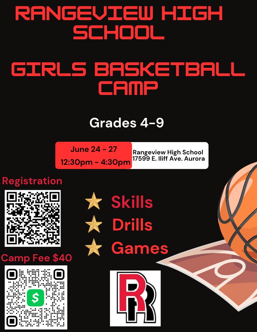 Rangeview Girls Basketball Camp