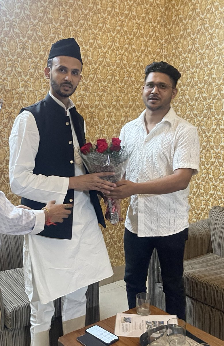 RahatAliWarsi_'s tweet photo. नवनिर्वाचित सांसद @barq_zia साहब को जीत की मुबारकबाद !

#barq #sambhal #rahataliwarsi https://t.co/wimkrL69br