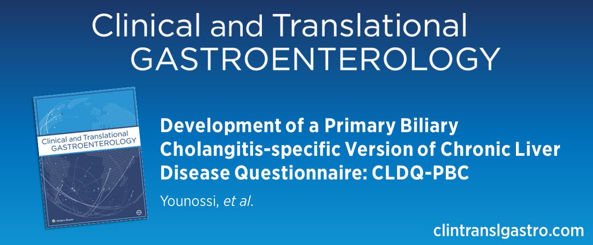 ACG_CTG (@acg_ctg) on Twitter photo In #CTGjournal:
Development of a Primary Biliary Cholangitis-specific Version of Chronic Liver Disease Questionnaire: CLDQ-PBC
Younossi, et al.
➡️ bit.ly/4eeoOyt
<a href="/AmCollegeGastro/">ACG</a> <a href="/brianjacobsonmd/">Brian Jacobson</a> <a href="/YhernandezMD/">Yasmin Hernandez-Barco, MD</a> <a href="/LevinthalDavid/">David J. Levinthal, MD, PhD</a> <a href="/EugeniaShmidtMD/">Eugenia Shmidt MD</a> <a href="/singal_ashwani/">Ashwani Singal</a> In #CTGjournal:
Development of a Primary Biliary Cholangitis-specific Version of Chronic Liver Disease Questionnaire: CLDQ-PBC
Younossi, et al.
➡️ bit.ly/4eeoOyt
<a href="/AmCollegeGastro/">ACG</a> <a href="/brianjacobsonmd/">Brian Jacobson</a> <a href="/YhernandezMD/">Yasmin Hernandez-Barco, MD</a> <a href="/LevinthalDavid/">David J. Levinthal, MD, PhD</a> <a href="/EugeniaShmidtMD/">Eugenia Shmidt MD</a> <a href="/singal_ashwani/">Ashwani Singal</a>