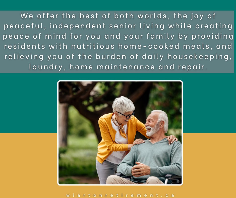 WiartonR's tweet photo. Do you want more joy in your retirement years?

Feel free to contact us:

📞 519-534-5878
✉️  info@wiartonretirement.ca
📍  598 Gould St., Wiarton, Ontario

#wiarton #wiartonretirementresidence #retirement  #seniorliving #retirementliving #assistedseniorliving #independentseniorliving #assistedseniorlivingcare #retirementcommunity #assistedliving
#seniorcare #retirementresidence #wiarton #brucecounty #retirement #seniorhome
