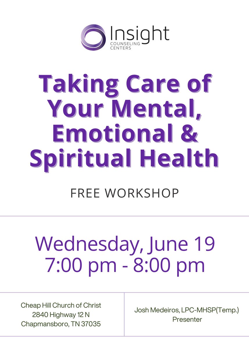 Insight Counseling tweet media