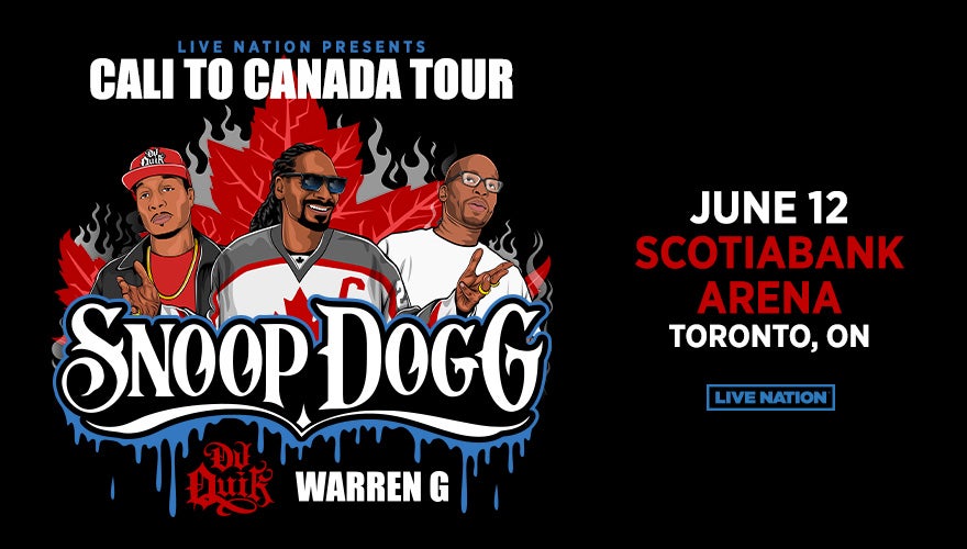 🎟️FLASH CONTEST🎟️

Concerts Fanatic is giving YOU a chance to WIN two tix to Snoop Dogg, Warren G, DJ Quik Wed, June 12 at Scotiabank Arena.

To Enter (Follow All Steps):
1. Follow/Retweet/Like/Tag a friend
2. Complete your entry (links in thread ⬇️)
