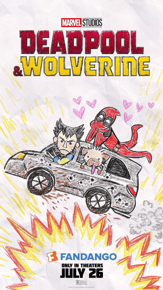 Peli_Comic's tweet photo. Los demás posters de Deadpool y Wolverine son un poema 🚬 https://t.co/0pfkxiUM6X