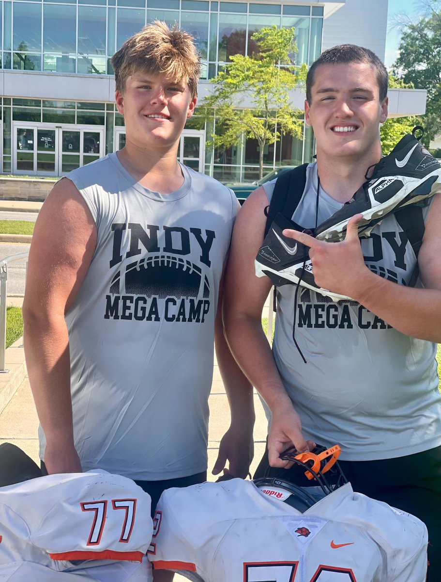 I had a great time this weekend competing at the UIndy Mega camp with my guy <a href="/BateskyMyles/">Myles Batesky</a>!

<a href="/LHSWildcatsFB/">Libertyville High School Football</a> 
<a href="/CoachDShack/">Danny Schaechter 🏝️🏈🐾</a> 
<a href="/OLMafia/">OL MAFIA</a>
