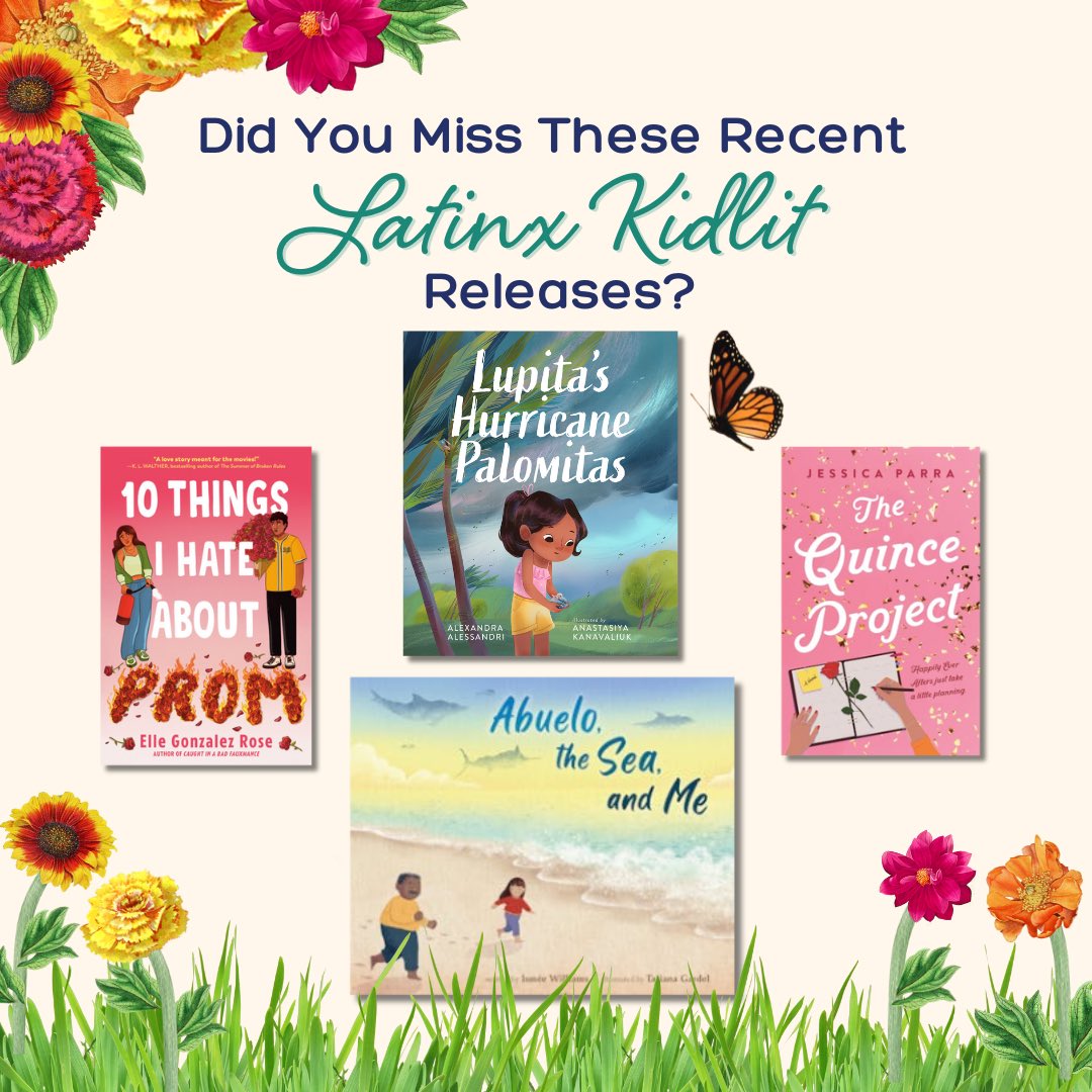 LatinxKidLitBF's tweet image. ICYMI shouting out some new releases in the #latinxkidlit space! Add these beauties to your #classroomlibrary and #schoollibraries 

#classroombooks #schoollibrary