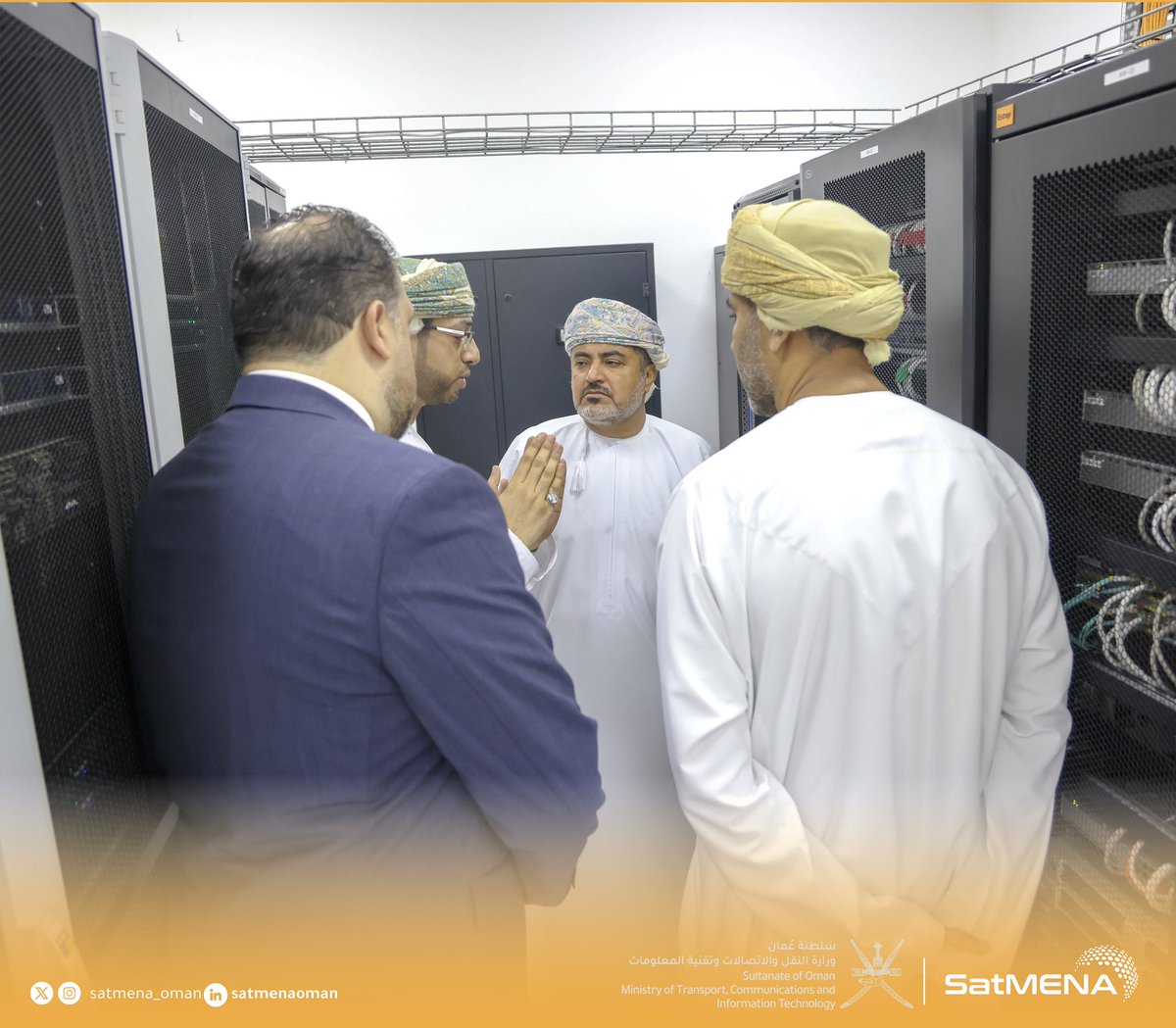 Satmena_oman's tweet photo. إذ تم العرض عن مستجدات الشركة وقدراتها الفنية والتقنية، والتعرف حول المرافق التابعة للشركة من المحطة الأرضية ومركز تشغيل الشبكات ومركز البيانات.

تأسست الشركة بترخيص من @TRA_OMAN في ٢٠٢٢م باستثمار محلي وأجنبي وتُعد من أولى الشركات التي استثمرت في الفرص الاستثمارية لقطاع الفضاء. https://t.co/0mCmoee9MV