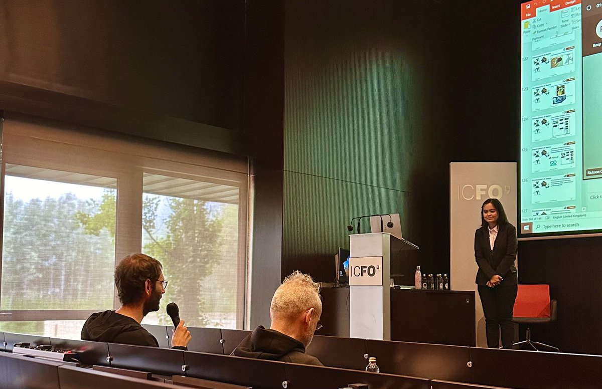 sumana_chetia's tweet photo. I am happy to share that I successfully defended my PhD thesis today. 😊
#PhDinPhotonics #ICFO #MedicalOptics https://t.co/AcA3Cu7Uj5