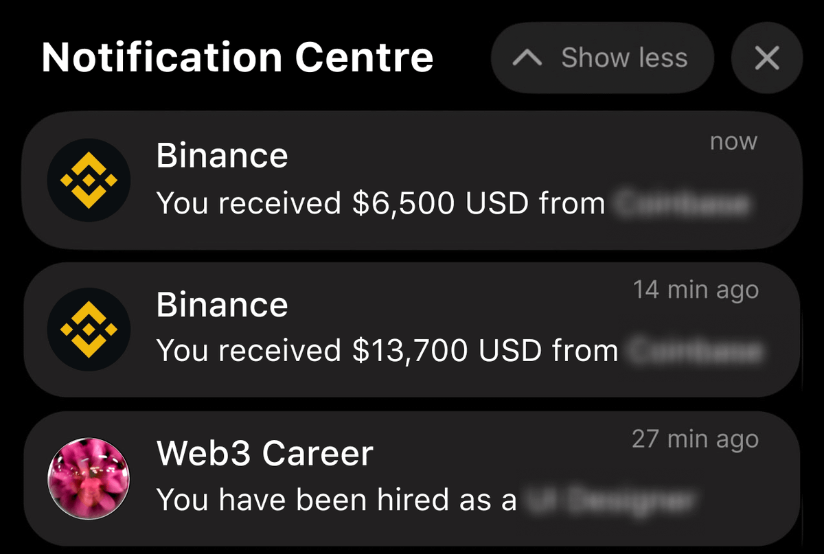 0xPepesso's tweet photo. Binance employees make $400,000 per year.

And they don't even work much.

I've researched 6,000+ jobs available right now, and I found 8 Web3 positions without interviews and experience.

That will make you $100,000-$300,000/year 👇🧵

(the easiest jobs at the end) https://t.co/JNrTvTfPpN