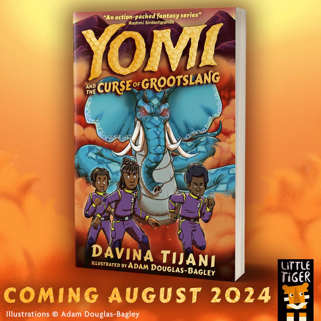 Davina Tijani (@davinatijani) on Twitter photo The cover for the next book in the Nkara Chronicles YOMI AND THE CURSE OF GROOTSLANG is live! Yomi and Kay are off to South Africa πΏπ¦ <a href="/ADougieBag/">Adougiebagofdrawings</a> has made another amazing cover & illustrations π πΒ
Out Aug 2024 with <a href="/LittleTigerUK/">Little Tiger Books</a>.
Preorders are open: littletiger.co.uk/product/yomi-aβ¦ The cover for the next book in the Nkara Chronicles YOMI AND THE CURSE OF GROOTSLANG is live! Yomi and Kay are off to South Africa πΏπ¦ <a href="/ADougieBag/">Adougiebagofdrawings</a> has made another amazing cover & illustrations π πΒ
Out Aug 2024 with <a href="/LittleTigerUK/">Little Tiger Books</a>.
Preorders are open: littletiger.co.uk/product/yomi-aβ¦