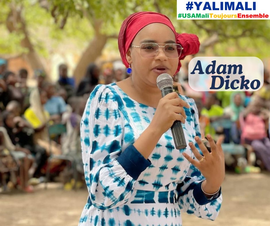 🎓 Découvrez <a href="/DICKOAdam/">Adam DICKO</a> !  Elle se rend au Presidential Precinct en Virginie pour une formation en Leadership et Engagement Civique. Soutenons Adama dans sa mission de créer un changement positif dans nos communautés ! Pour + d'info👉 bit.ly/4e4VLh1 🇺🇸🇲🇱 #YAliMali