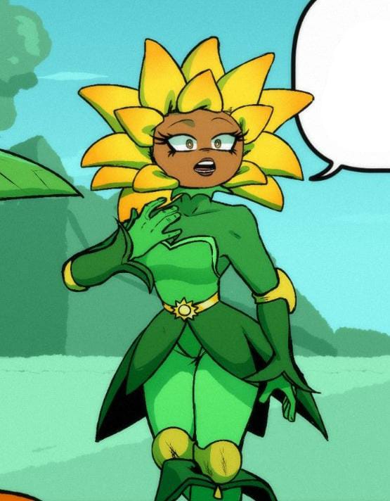 Sunflower 🌻🧡 #plantownvszomville #pvz #plantsvszombies #beredolly