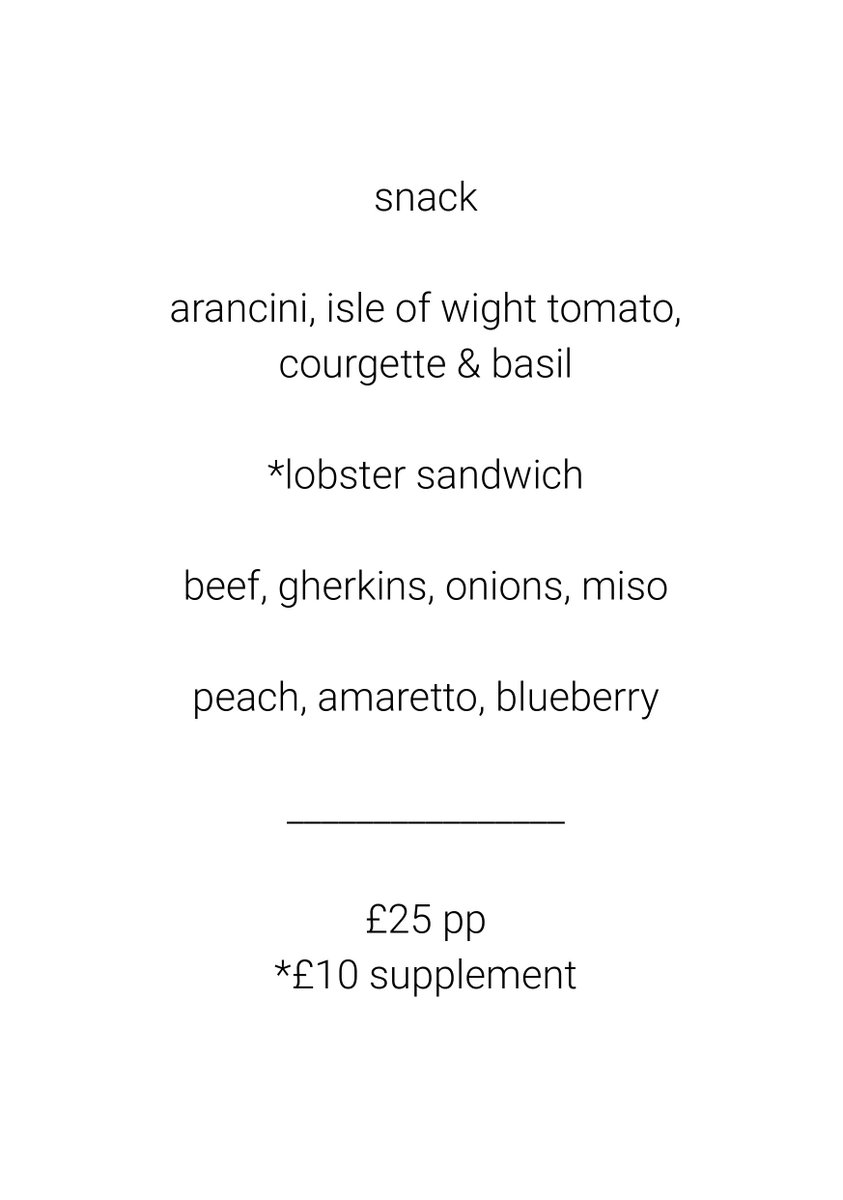 The lobster sandwich is back, baby.

It's celebration season! Treat yourself to an entire supplement course dedicated to your favourite crustacean wrapped in buttery brioche.

Oh, and champagne. And Annabel's strawberries.

This one runs 19th June - 3rd August