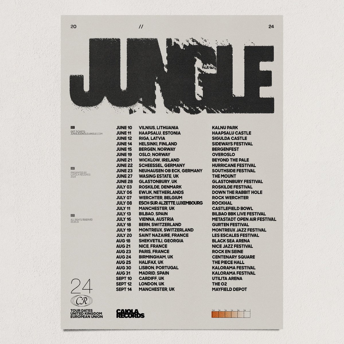 Kicking off festival season...🌋
Tickets on sale now 🌎

Ticket link 🌴 junglejunglejungle.com/pages/tour-dat…