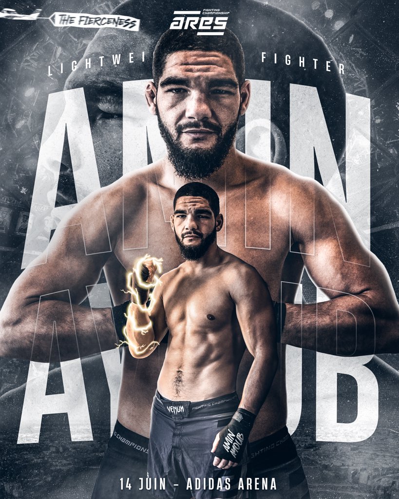 AminAyoubMMA's tweet photo. Début de la #FightWeek ✔️
🎯 : 14/06
📸 : @n165company https://t.co/SC6QFVquiL