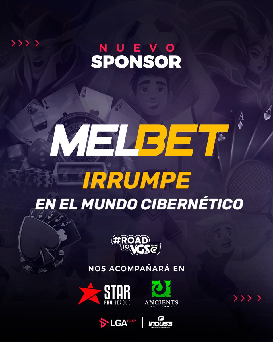 LGAplay's tweet photo. ¡BIENVENIDOS! 🫶

¡Nos complace recibir a #MelbetVenezuela como nuevo aliado y acompañante en la #AncientsProLeague y la #StarProLeague para seguir contribuyendo al crecimiento de los esports en el país y estarán presentes en el próximo #RoadToVGS junto a nosotros! 🤝🇻🇪

¡Melbet irrumpe en el mundo cibernético! 😎

#APL1 #SPL5