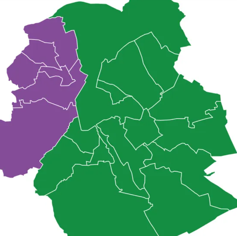 De verdeelde stad: sterkste Nederlandstalige lijst per gemeente bruzz.be/brusselkiest20…