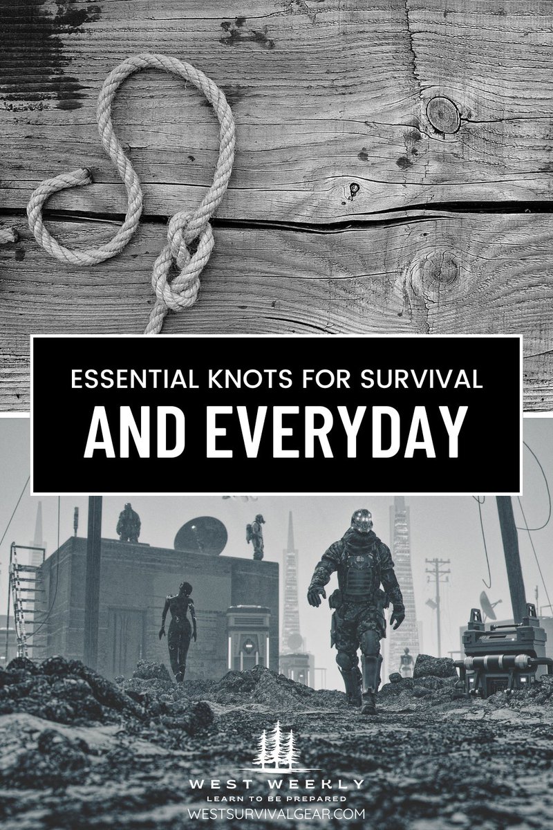 westsurvival's tweet photo. In the latest episode of West Weekly we explore some important knows for those of you who missed out on youth skills organizations

#survivalskills #survivaltips #knots #disasterpreparedness https://t.co/tJU8f4iAYi