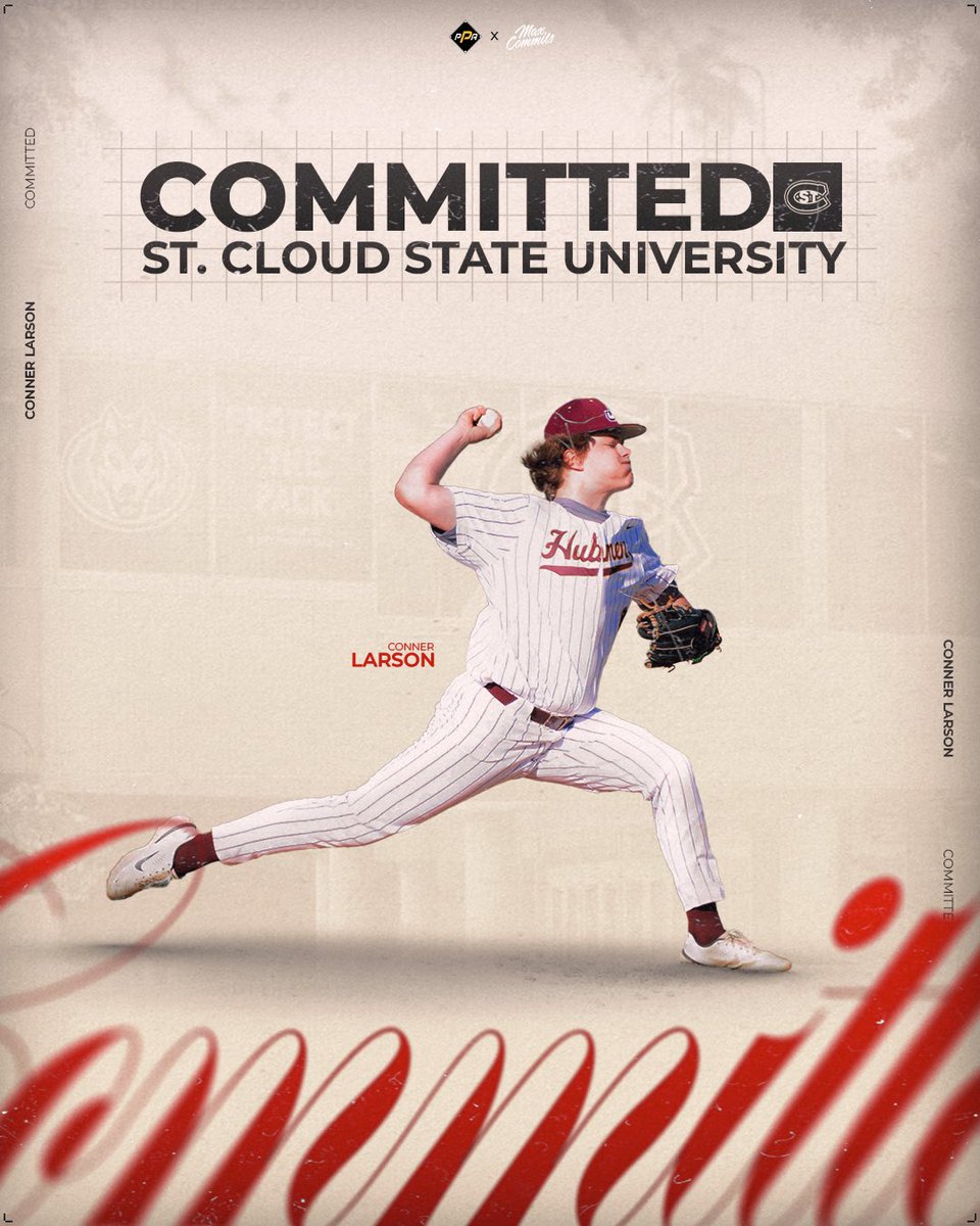 Blessed to be able to further my education and athletic career at St. Cloud State University. Excited for the next chapter!
<a href="/HubmenBaseball/">Hubmen Baseball</a> <a href="/SCSUHuskies_BB/">St. Cloud State Baseball</a> <a href="/StPatrickIrish/">St. Patrick Irish</a> <a href="/PPA_Athletes/">Peterson's Premier Athletes</a> <a href="/TheShedMN/">The Shed Athletics</a>
