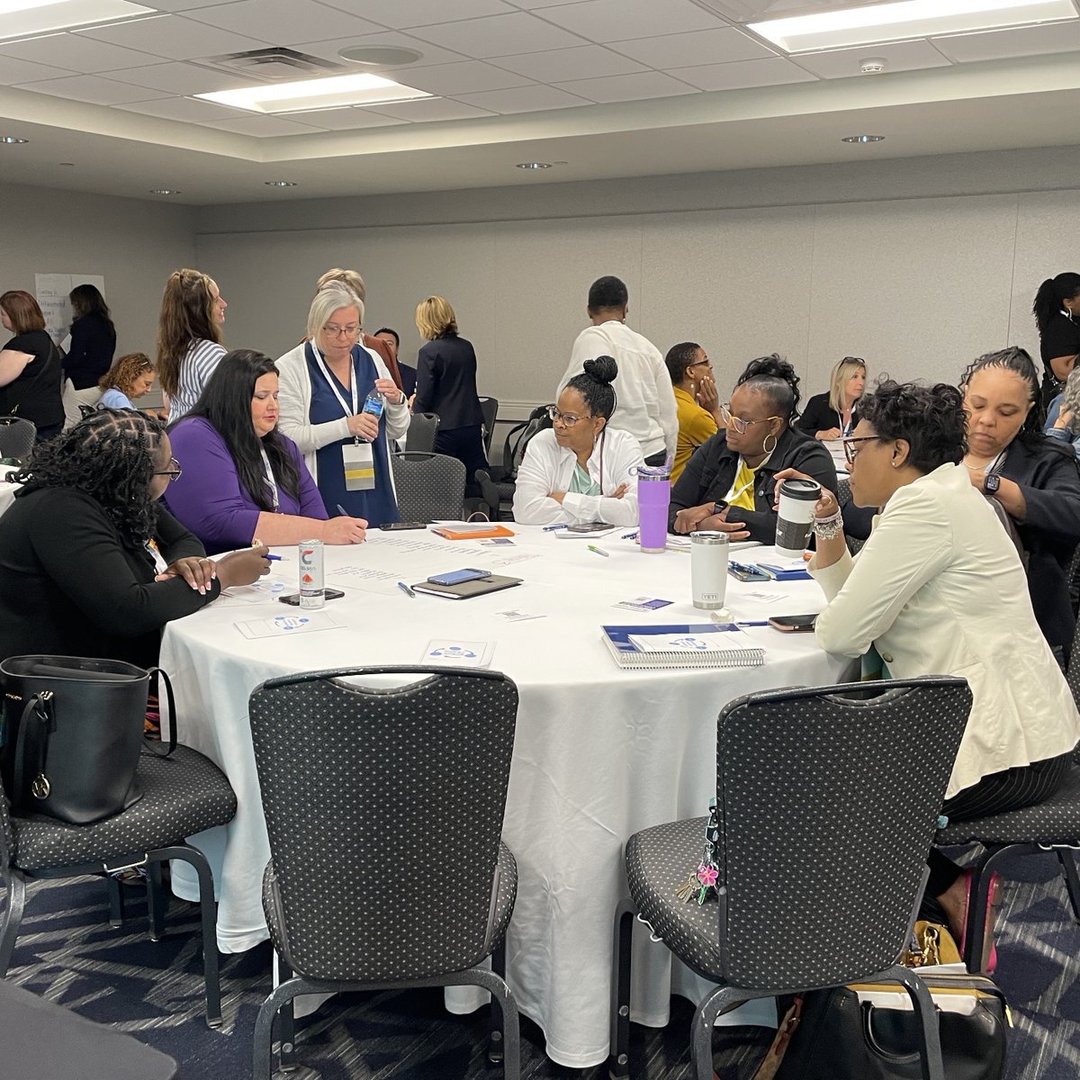 Our SST3 consultants are at the Ohio Literacy Academy learning from one of our districts - <a href="/whcs_tigers/">@whcs_tigers</a>  - at their presentation "WHCSD Coaching Framework: The Warrensville Way"! #sst3 #sst3cia <a href="/oheducation/">OH Dept of Ed and Workforce</a>