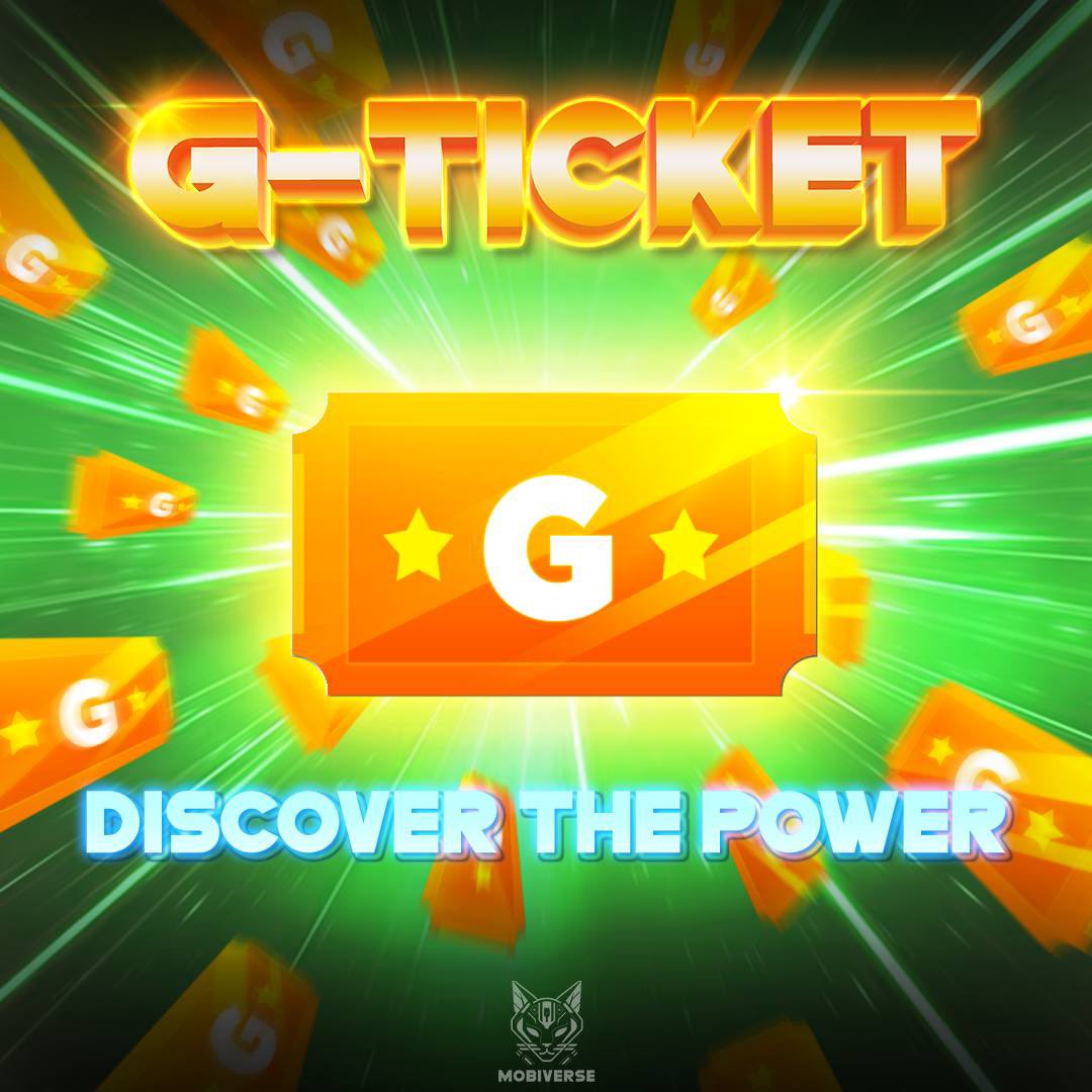 10M spins, but only a select few will snag the elusive G-Ticket for purchase! Congrats to the first 200 demigods claiming Mobiverse Island ownership. Welcome aboard!

You need to play to able to see it, G-Ticket

#mobiverse #ton #bnb