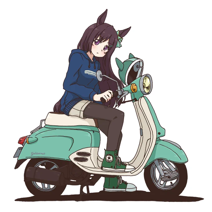 メジロドーベル × ホンダ・ジョルノ 