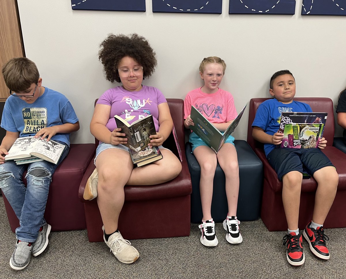 MHPatriot's tweet photo. Patriots and Falcons have been #LPScaughtReading at summer school! #LPSsummer2024 https://t.co/lUlcmQ4SGK