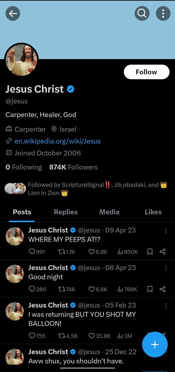 Gunner4romOrua's tweet photo. Baba God, even if I nor be #BegottenSon wetin my Mama do you when you nor give me this kind followers?
Ehn sweet Daddy God, talk to me Your #ProdigalSon
Son na Son oh π€·πΏββοΈ
For this Obasanjo's Internet π
Tinubu is working π₯± https://t.co/oBIIO86VTq