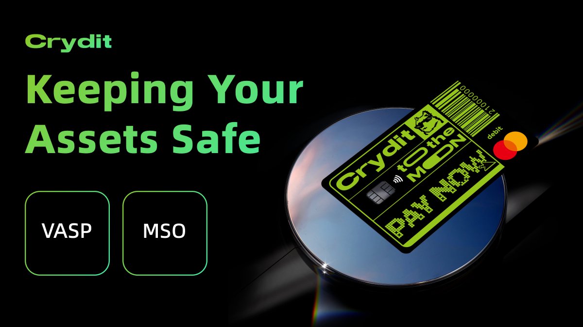 kelvin321602645's tweet photo. Nothing feels freer than a bank card with no limits!
With #VASP and #MSO compliance completed, #Crydit card lets your funds roam as boundlessly as European humor!
https://t.co/qnELbUUspv
#Crydit #LimitlessFreedom https://t.co/TkxcmTmccm