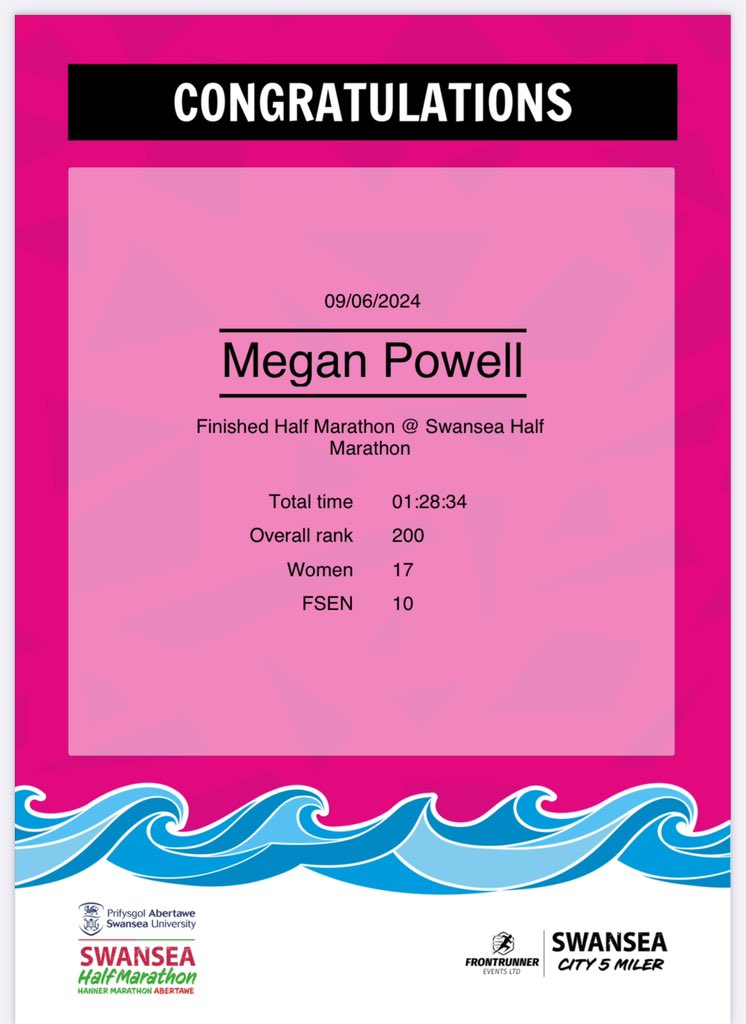 It appears that running away my frustrations between A&amp;E shifts may have been the answer to achieving a new Half Marathon PB! 💃🏻