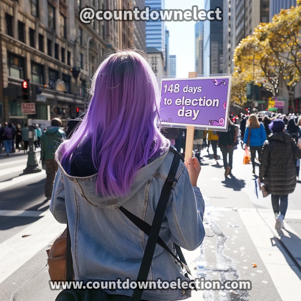 CountdownElect's tweet photo. 148 days to election day #countdowntoelection https://t.co/FGCedNNBm8