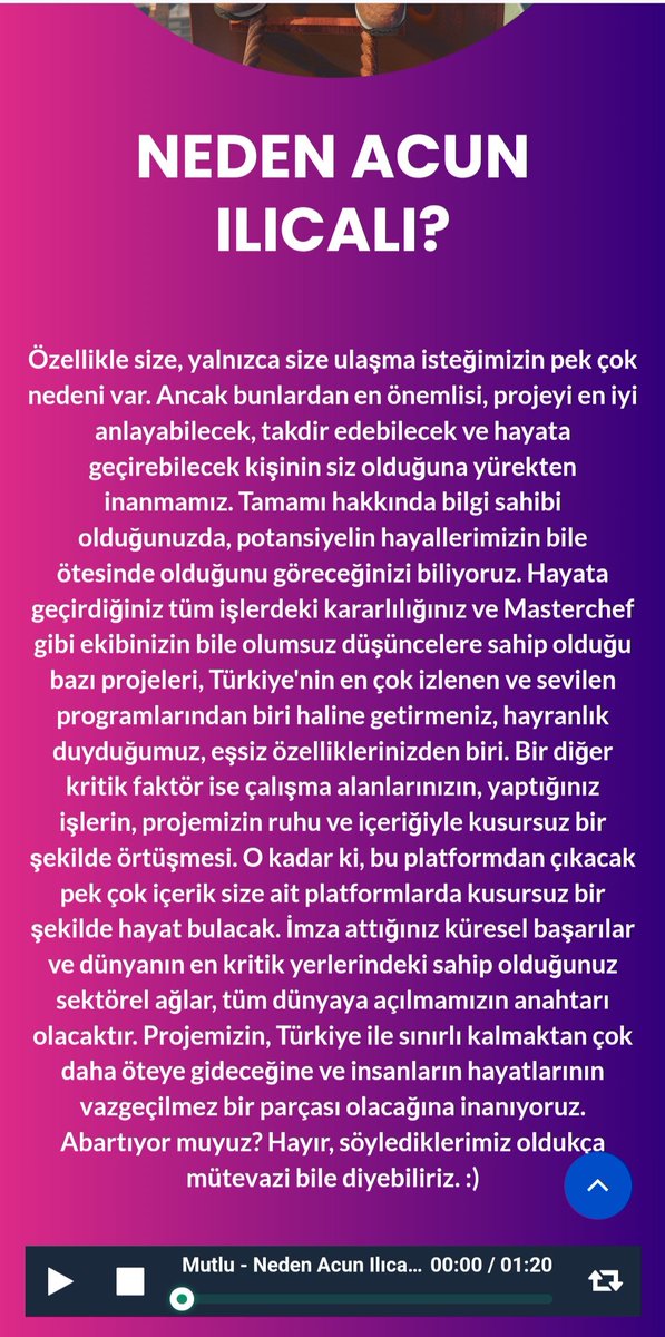 keskin_halit's tweet photo. https://t.co/nI4ymjozBk
Acun abi,senin için bir proje geliştirdik ve sana sunum yapmak istiyoruz. Tepki çekmek istemiyoruz dikkatinizi çekmek istiyoruz acun abi 🙂
#acunılıcalı
#Survivorallstar2024
@ebruatasav
@gknsen 
@okisay 
@mr_ekoo
@Kananirem
@banuilicali https://t.co/ongVxzUXUD