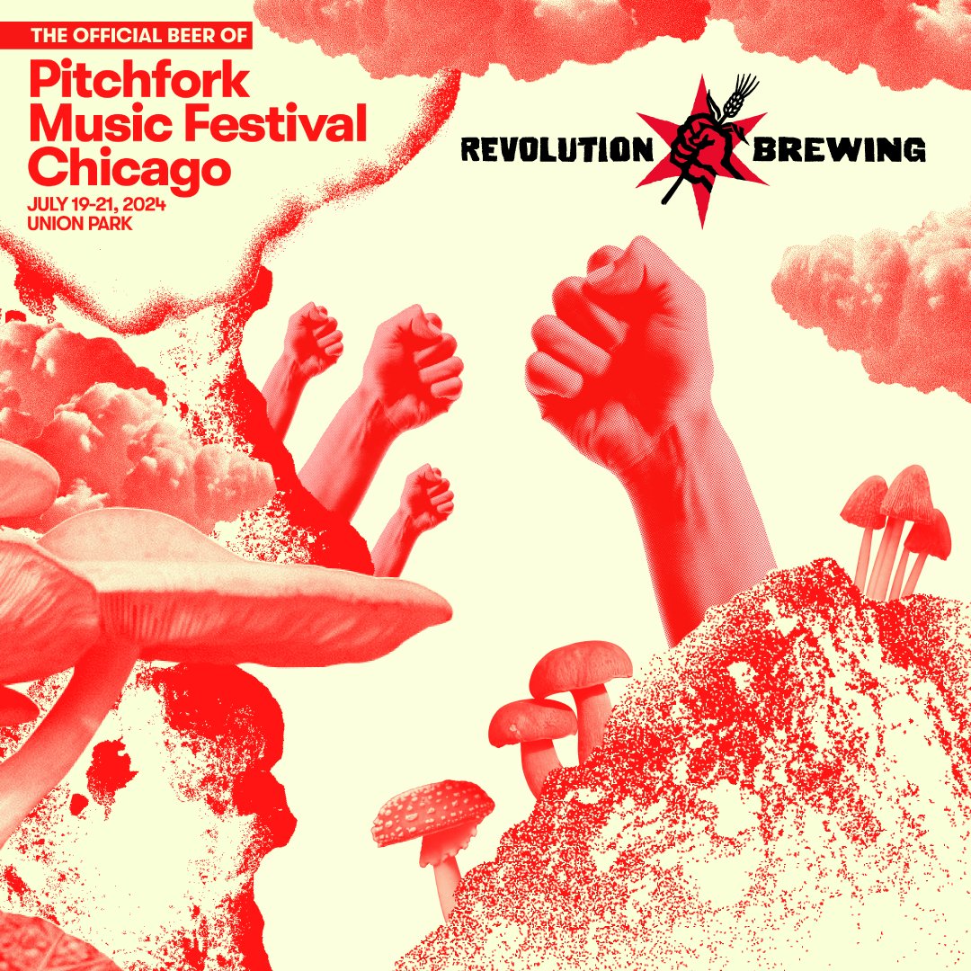 Born in Chicago, Made in Chicago. Revolution is the Official Beer of <a href="/pitchforkfest/">Pitchfork Music Festival Chicago</a>

#P4kFest