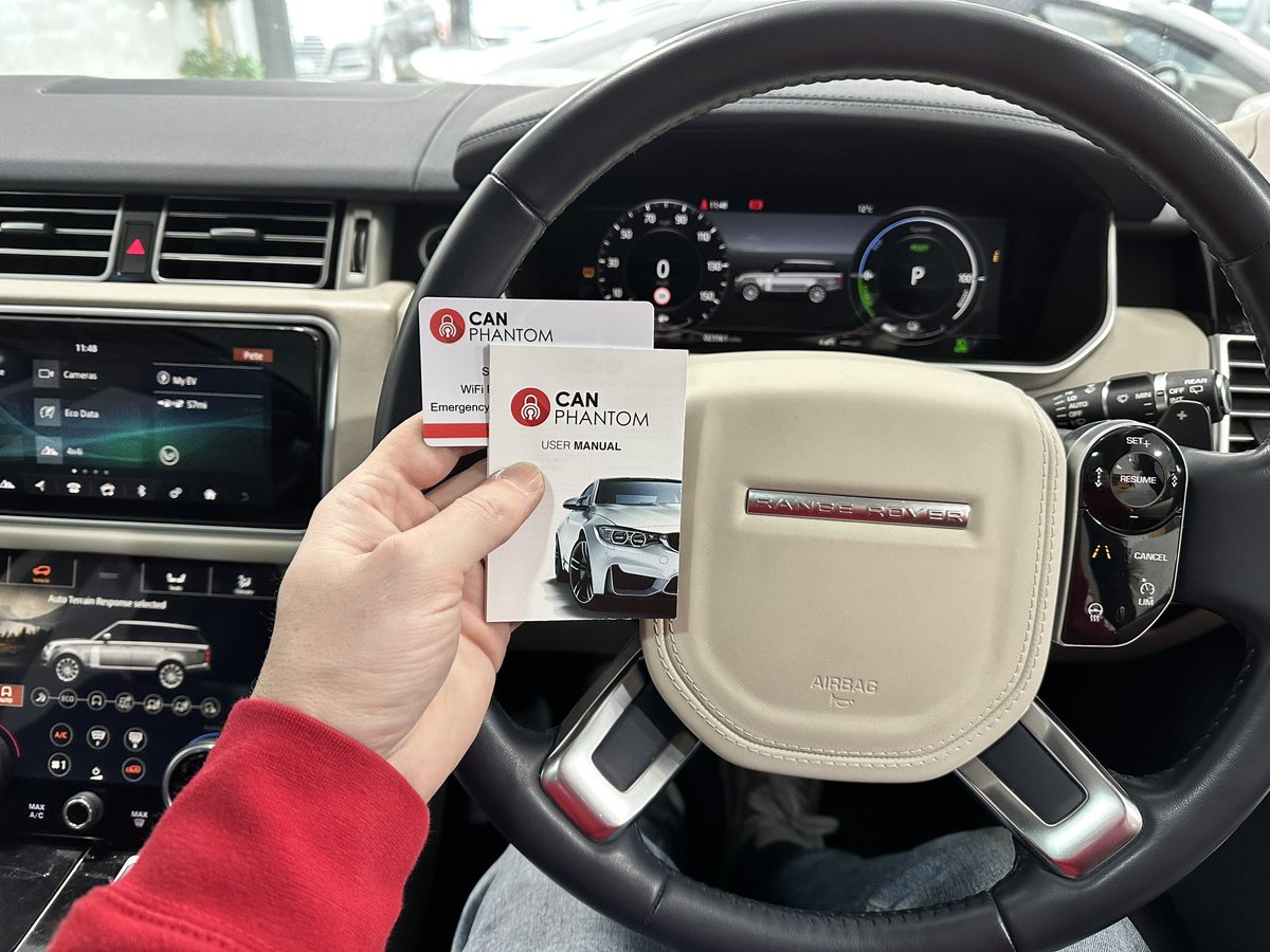 xonetuning's tweet image. Land Rover Range Rover L405 P400e

An 2019 Land Rover Range Rover L405 in for CAN PHANTOM Immobiliser.

The immobiliser prevents the engine from starting until the unique PIN has been entered. The ultimate anti-theft device for any vehicle. 
​
Secure your vehicle today.